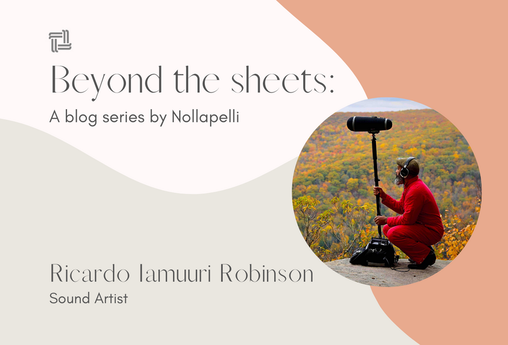 Beyond the sheets: Ricardo Iamuuri, Sound Artist