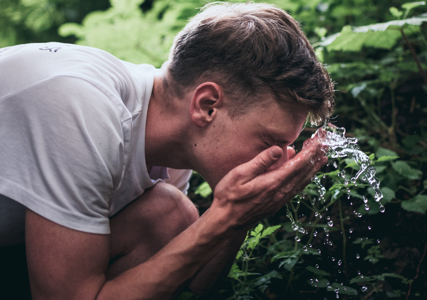 skincare men self-care acne